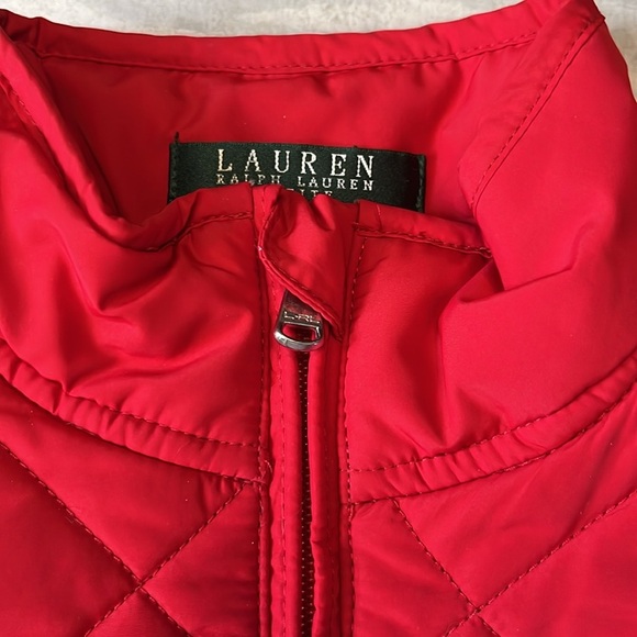 Ralph Lauren  NWT Vest   Quilted Red/ black lining                    Size SP - Picture 2 of 12